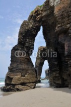Fotomural Arcos de roca en la playa